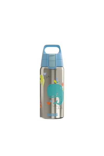 SIGG 6023.30 Therm One 0.5L Children's Thermos, Whale Friend