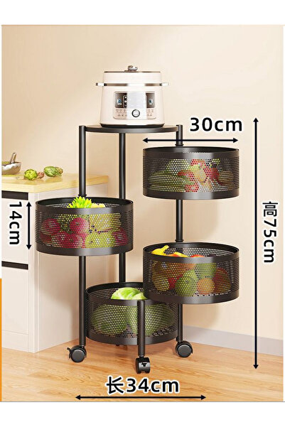 DEC15 4-Tier Multi-Purpose Shelf
