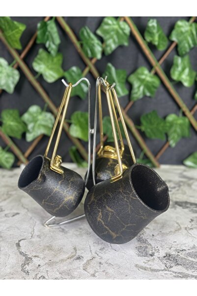 Evita My Golden Family Serisi Bio Granit 4 Parça Cezve Seti