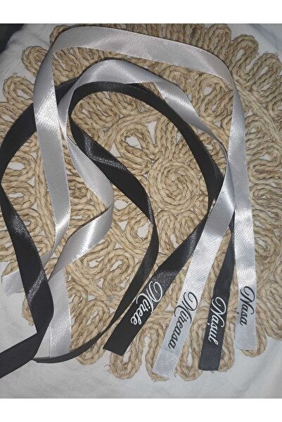 Handmade Set 4 panglici (mireasa. mirele, nasul, nasa) pentru pahare de nunta