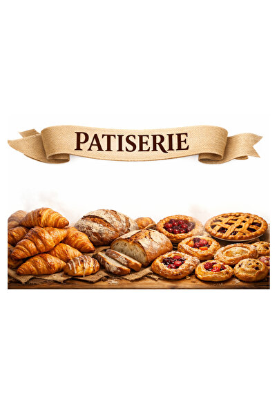 OEM "Patiserie" PVC banner 440g – 80X110 cm outdoor advertising banner