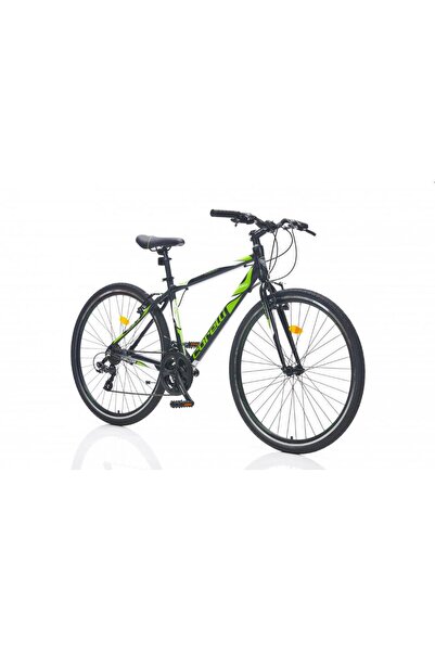 Corelli Trivor 1.0 28 jant 18'' Kadro Şehir Bisikleti K.Gri - Yeşil Beyaz