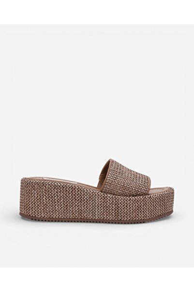 Steve Madden DECOR CHARCOAL Kadın Siyah Terlik DECOR CHARCOAL