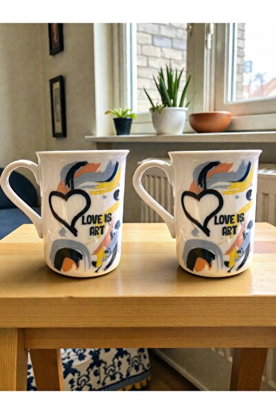 Porland 2-Piece Mug Set Pattern No:3