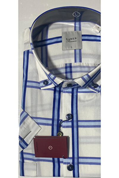 KAMER gömlek kısa kol L beden