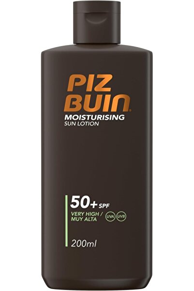 Piz Buin Moisturising Sun Lotion Spf50+, 200Ml (Packaging May Vary)