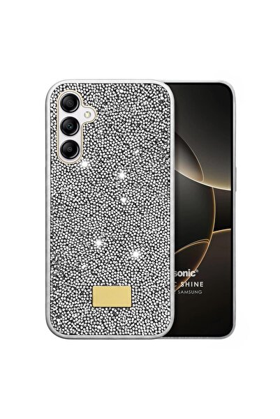 Microsonic Samsung Galaxy A24 Kılıf Cosmic Shine Gümüş