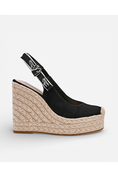 Steve Madden DEMMI BLACK SUED Kadın Siyah Sandalet DEMMI
