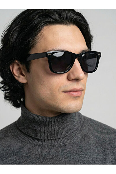 VEGA EYEWEAR Harmony Siyah Wayf model Unisex Kadın Erkek 50 Ekartman Güneş Gö...