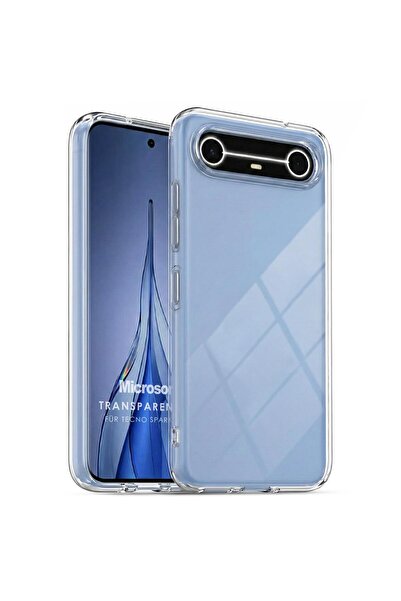 Microsonic TECNO Spark Slim 5G Kılıf Transparent Soft Şeffaf