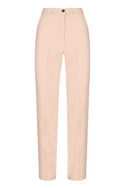 SEÇİL Мінімалістичні жіночі штани міді з високою талією - повсякденний та офі...