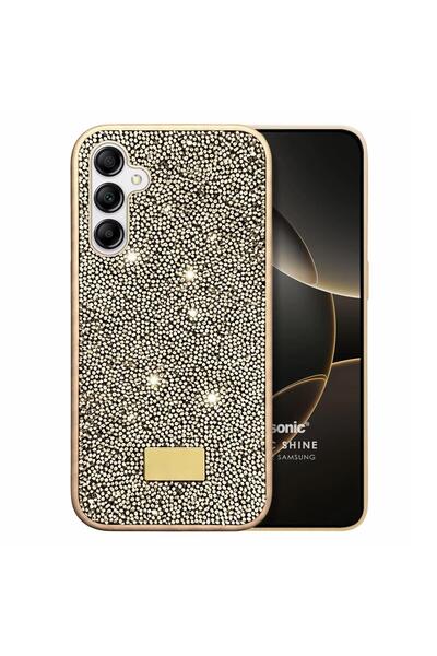 Microsonic Samsung Galaxy A54 Kılıf Cosmic Shine Gold