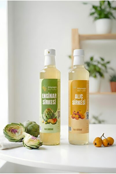 Köyceğiz Bahçesi Enginar & Alıç Sirkesi 2’li Paket 500 ml