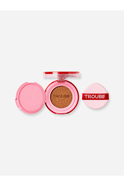 Trouble Maker By Styli كريم أساس وسادة الهوائية ذو زر الضغط، الشاعر السري