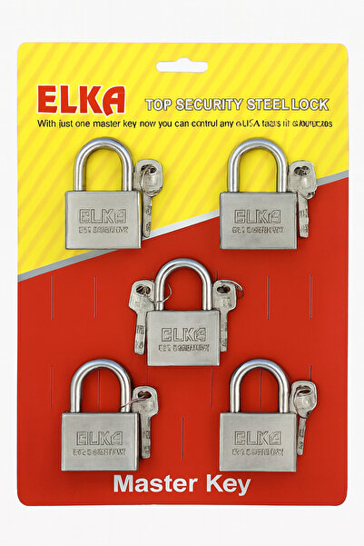 ELKA ASMA KİLİT 5 Lİ SET 50 MM