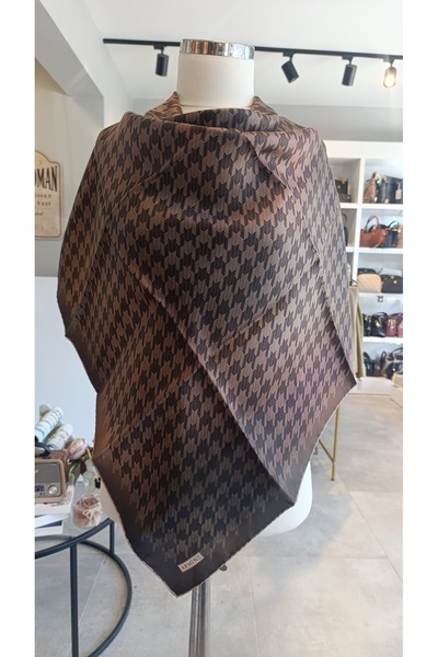 Armine 100% Twill Silk Hawkbeak Gradient Transition Scarf