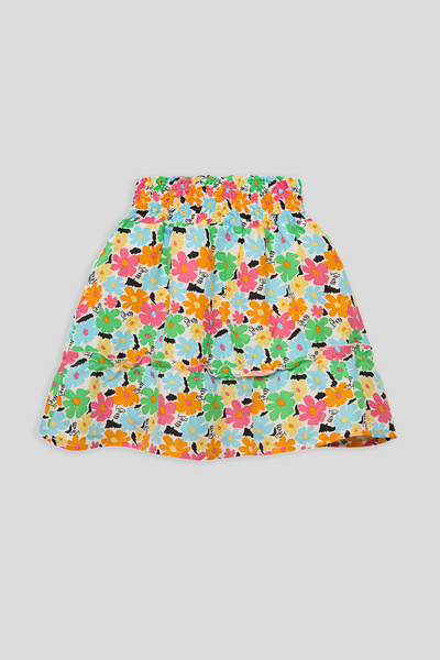 Tyess Girl Patterned Skirt
