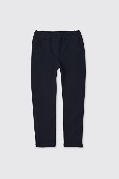 Panço Kız Çocuk Lacivert Tayt