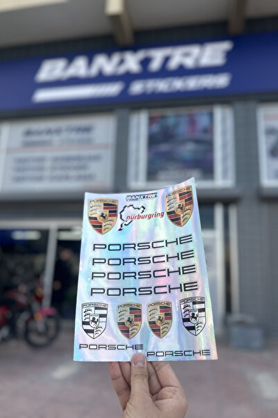 Banxtre Sponsored Brands Hologram A4 Sticker Pack for Motorcycles and Helmets...