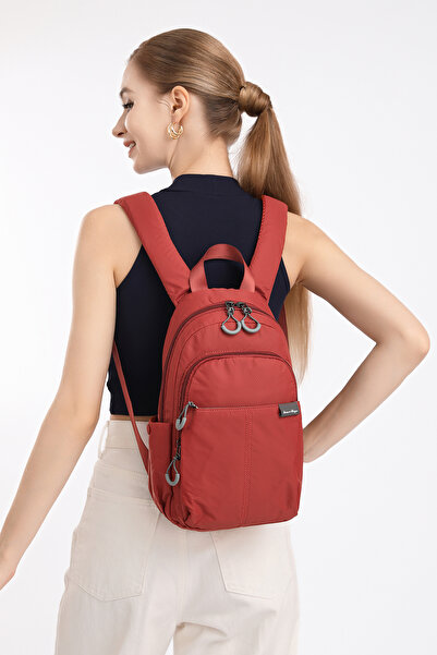 SMART BAGS Tile Light Fabric Daily Small Size Women's Backpack with Shoulder ...