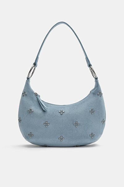 Pull & Bear Zımba detaylı omuz çantası