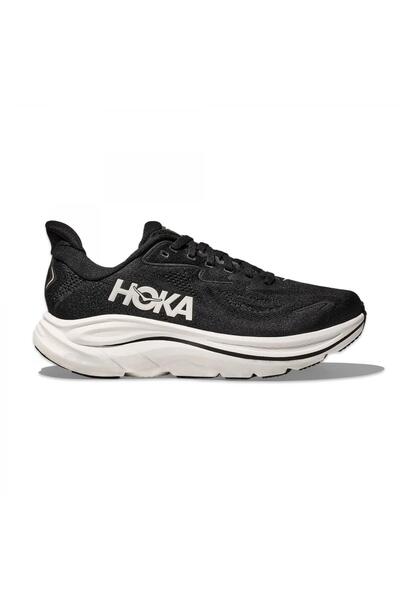 hoka 1162030 M Clifton 10 Koşu Siyah-Beyaz Erkek Spor Ayakkabı