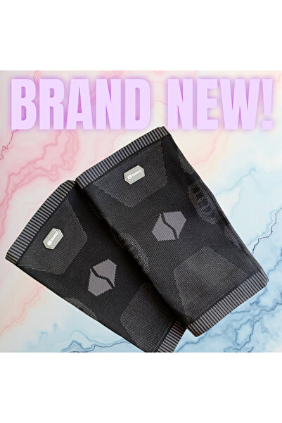 ORGANICYOU SMING Patellar Spor Örgü Dizlik Kalın Polar Astarlı Dizlik Koşu Me...