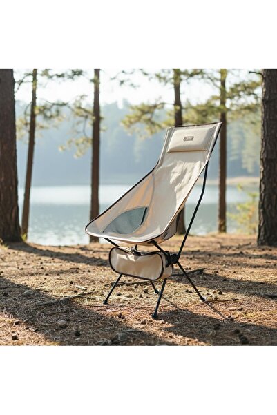 MADFOX AirNest Ultra Katlanır Kamp Sandalyesi Cream