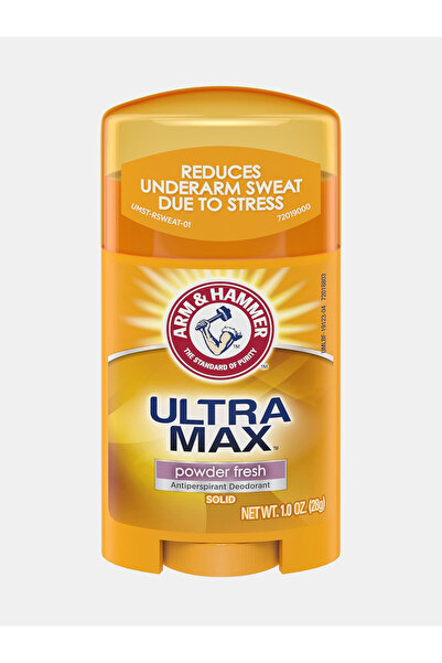 Arm&Hammer مزيل عرق ألترا ماكس الصلب برائحة البودرة المنعشة، 1.0 أونصة
