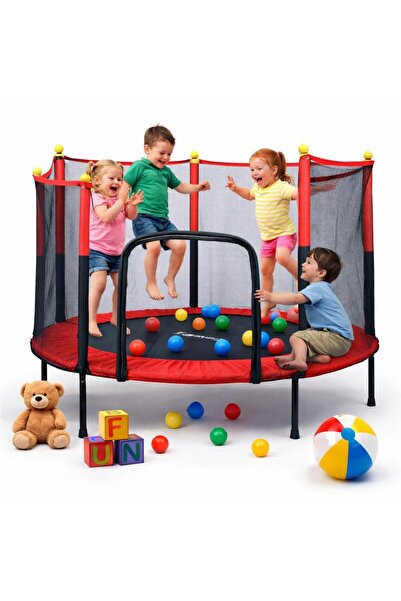 ATLT ATLANTİS 140 CM ÇAP 100 KG TAŞIMA FİLELİ FERMUARLI ÇOCUK TRANBOLİNİ 90 C...