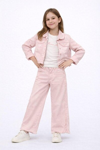 Zuzu Girl's Pink Jacket 3-Piece Set