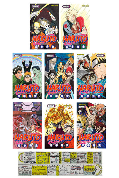 Gerekli Şeyler Yayıncılık Naruto 52-53-53-54-55-56-57-58-59. Ciltler Manga Se...