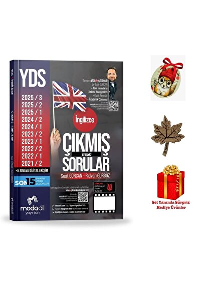 Modadil Yayınları ModaDil YDS İngilizce Çıkmış Sorular Tamamı Video Çözümlü