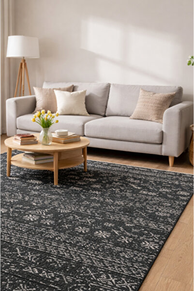 Ayduran Halı Modena İskandinav Yıkanabilir Şönil Kilim Saçaklı, Kaymaz Tabanl...