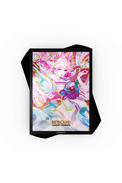 OEM Riftbound LoL TCG Sleeves Spirit Blossom Ahri 100 pcs