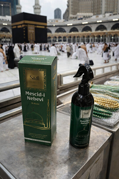 BİLGİ K K Mescid-i Nebevi Kokusu Oda Spreyi 400 ml Kalıcı Ortam Kokusu Dini O...