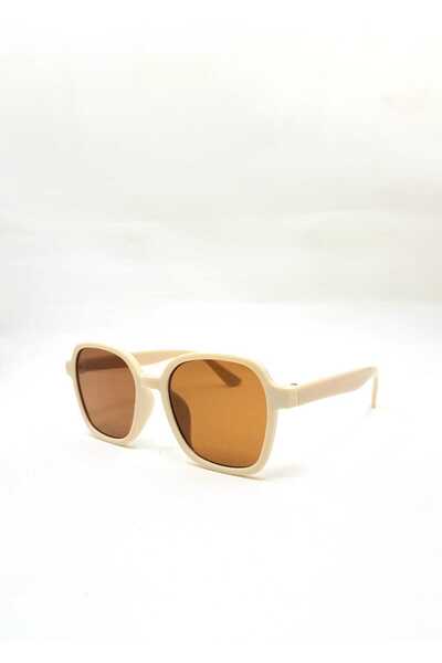 ESRADA Best Cream Girls' Sunglasses 42-18-126