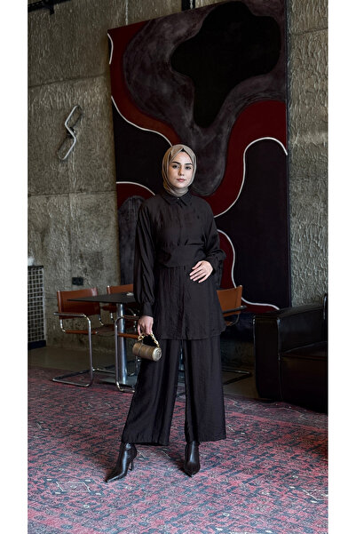 AlMarwah Kemerli Pantolon Takım 202979