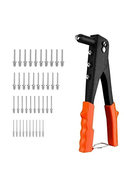 zola Cleste popnituri 4 tipuri nituri pentru metal piele PVC 24 cm negru port...