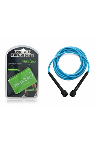 Maxtar Set de bandă elastică și coardă de sărit