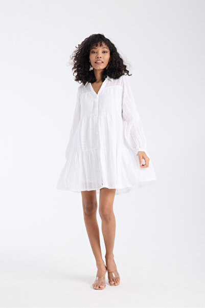 White By Nature Short Layered Dress