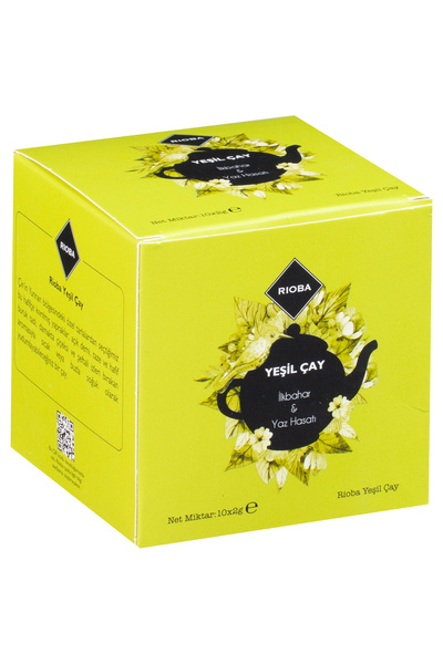 Rioba YEŞİL POŞET ÇAY 10*2G-İLKBAHAR&YAZHASATI