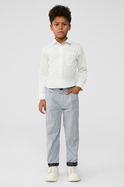 NBT JEANS Boy Striped Trousers