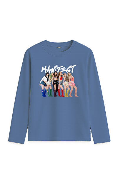 BLITZIST Manifest (tent-10360) Tricou cu mânecă lungă cu imprimeu designat (4...