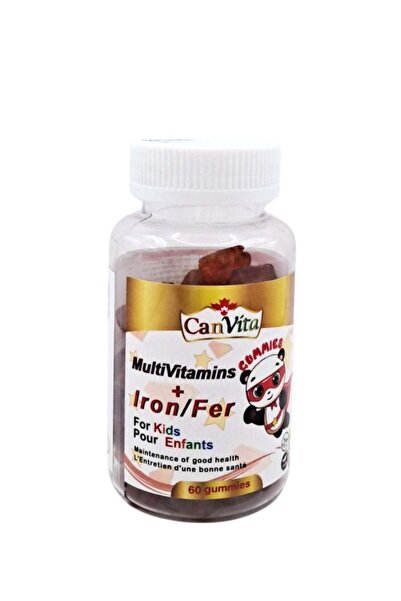 Canvita Multivitamins+ Iron/Ferrous Kids Gummies 60'S