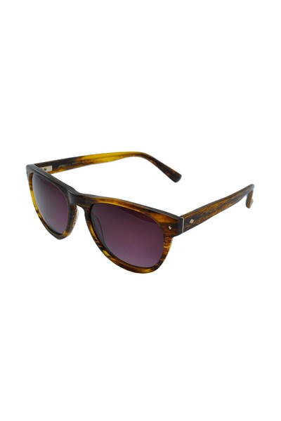 Sama نظارات شمسية HUMPHREY 54 MGOLD TORT BRN GR ذهبية بنية اللون مستقطبة بالل...