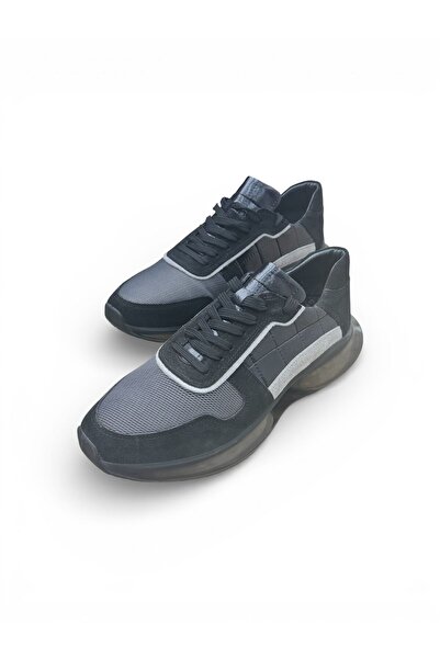 PATRON SHOES أحذية رياضية كاجوال للرجال من الجلد الطبيعي