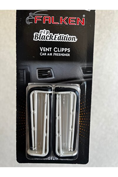 Falken Oto Klips koku black edition (1 paket 4 adet ) siyah