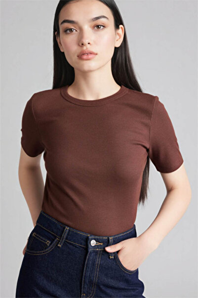 DeFacto Slim Fit Basic Cord-Camisole-T-Shirt G8490AX26SP
