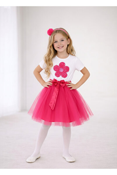 BLACK SWALLOW زي عرض للفتيات في 23 أبريل و29 أكتوبر، تنورة توتو، تي شيرت بأكم...